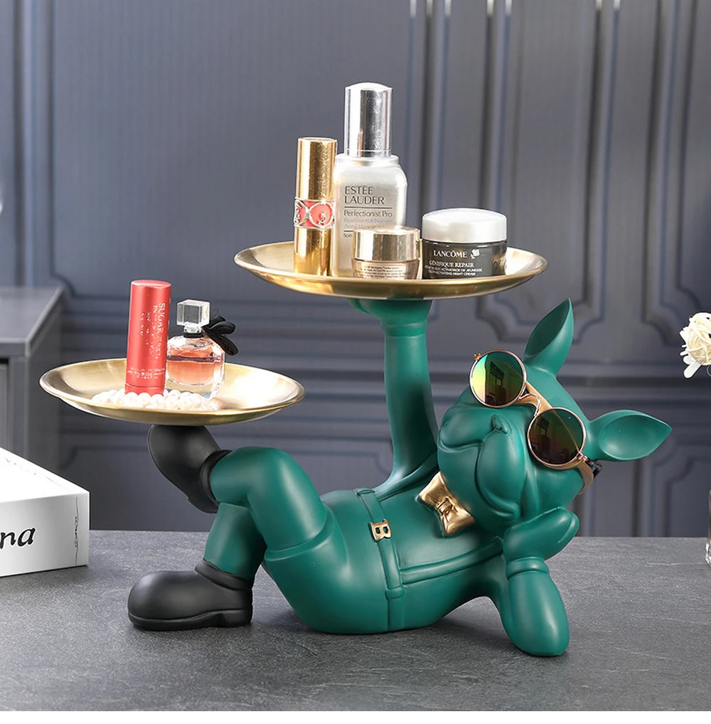 Bulldog Animal Figurines Cool Dog Statue Sculpture Living Study Room Bedroom Decor Home Interior Decoration Accessories c9f98b-b7.myshopify.com