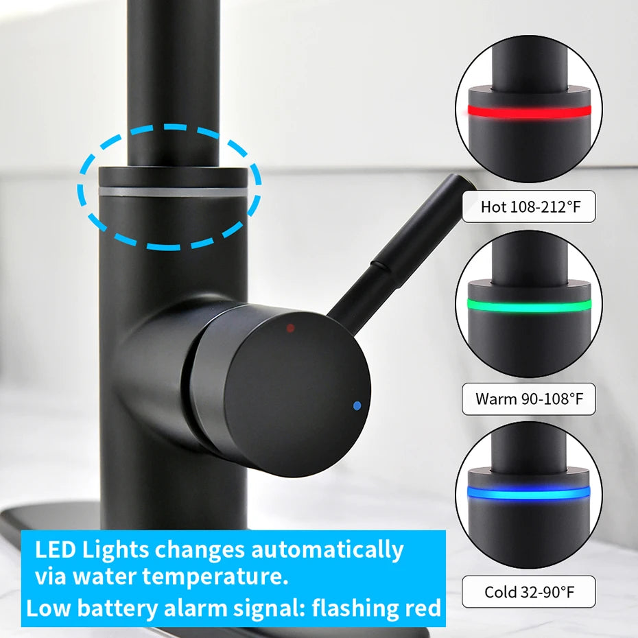 Gold Kitchen Faucets Single Handle Pull Out Kitchen Tap Single Hole Handle Swivel Degree Water Mixer Tap Mixer Tap 866011 c9f98b-b7.myshopify.com