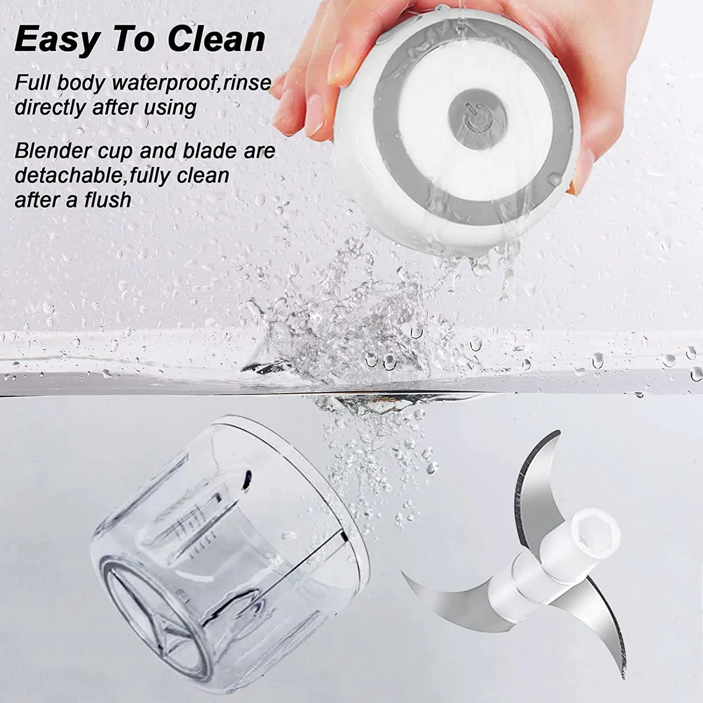 Electric Kitchen Food Chopper Mini Garlic Masher Crusher USB Portable Meat Grinder Vegetable Chopper For Kitchen Gadgets c9f98b-b7.myshopify.com
