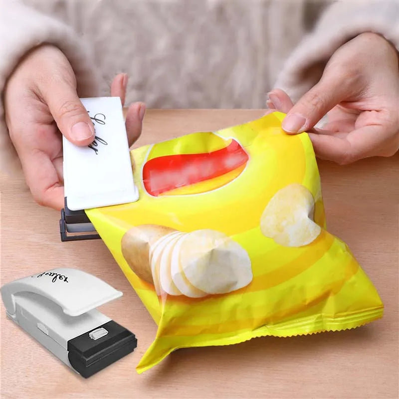 Plastic Heat Bag Sealer Food Packaging Sealing Machine Portable Snack Bag Sealing Clip Kitchen Storage Accessories Home Gadgets c9f98b-b7.myshopify.com