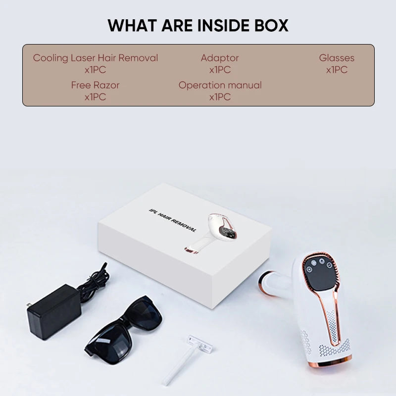 Vancostar Cooling Laser Epilator - IPL Hair Removal Device with 999,900 Flashes for Women & Men c9f98b-b7.myshopify.com