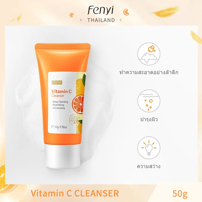 Vitamin C Facial Cleanser – Hydrating & Deep-Cleansing Face Wash for Acne, Blackhead Removal, and Skincare c9f98b-b7.myshopify.com