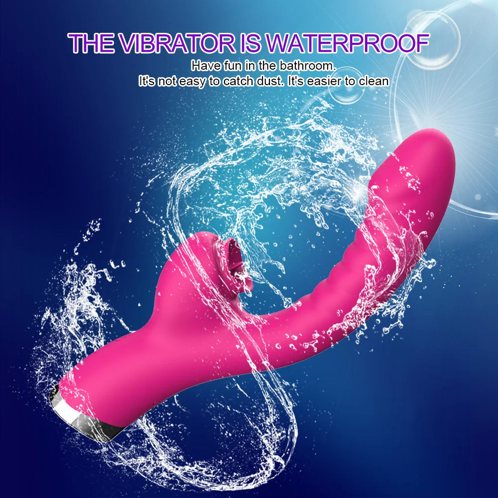 Tongue Licking Vibrator 2 In 1 Adult Women Sex Toys Dildos Vibrators Clitoris Stimulator With 20 Speeds Vibrators Sex Product c9f98b-b7.myshopify.com