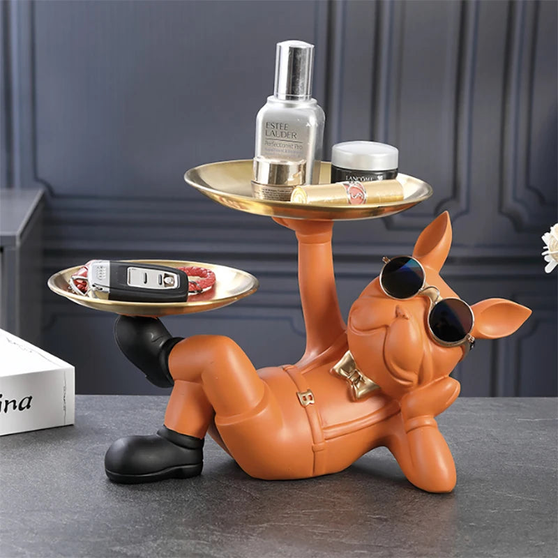Bulldog Animal Figurines Cool Dog Statue Sculpture Living Study Room Bedroom Decor Home Interior Decoration Accessories c9f98b-b7.myshopify.com