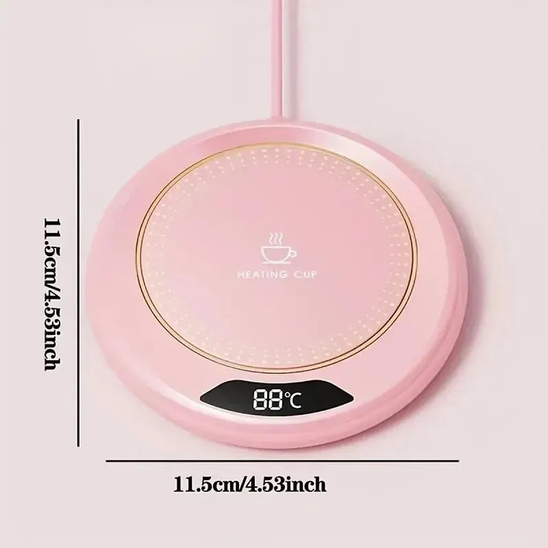 Thermostatic Heating Coaster USB Home Heating Coaster 3-speed Adjustment Heating 55 Degrees Constant Temperature c9f98b-b7.myshopify.com