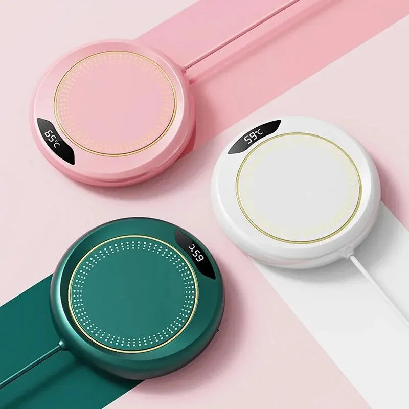 Thermostatic Heating Coaster USB Home Heating Coaster 3-speed Adjustment Heating 55 Degrees Constant Temperature c9f98b-b7.myshopify.com