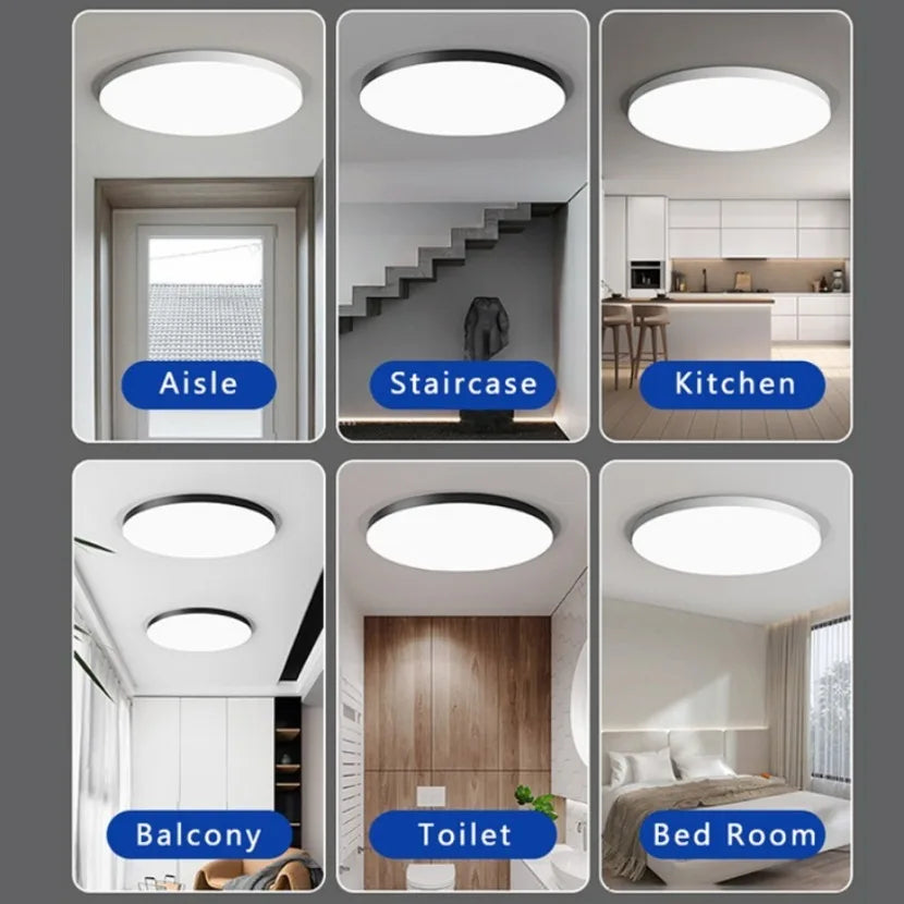 LED Ceiling Light 220V Waterproof Dustproof Three Proof Light Bedroom Bathroom Dining Room Kitchen Indoor Lighting Fixtures c9f98b-b7.myshopify.com