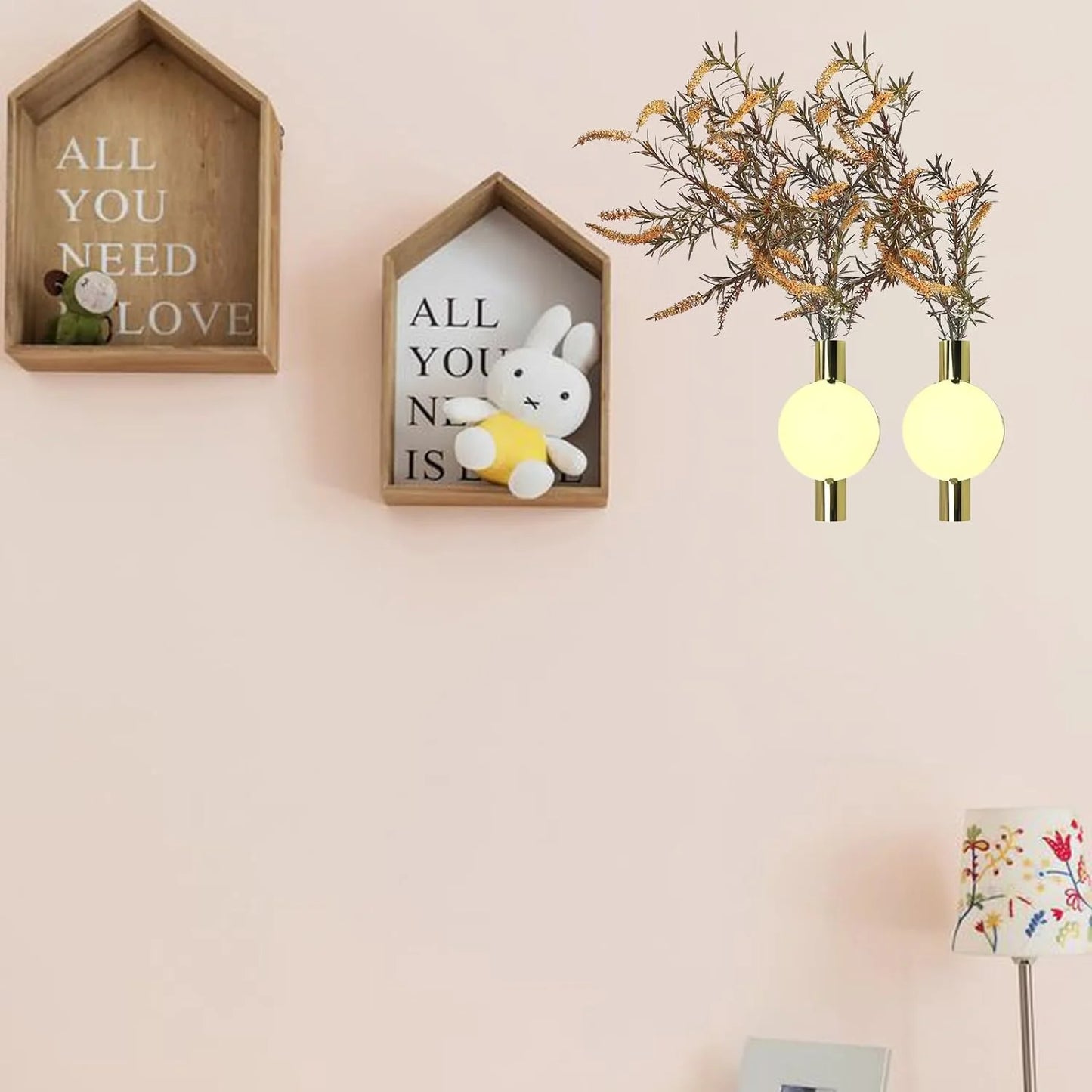 Metal Wall Hunging Vase Modern Creativity Stainless Steel Wall Frame Flower Pot Decor Art Nordic Living Room Home Decoration c9f98b-b7.myshopify.com
