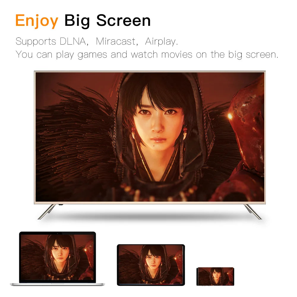 HONGTOP Mini TV Stick H98Mini Android 10 Support 4K HD Video 2.4G/5G WiFi TV Box H.265 Bluetooth Media Player Set Top Box c9f98b-b7.myshopify.com