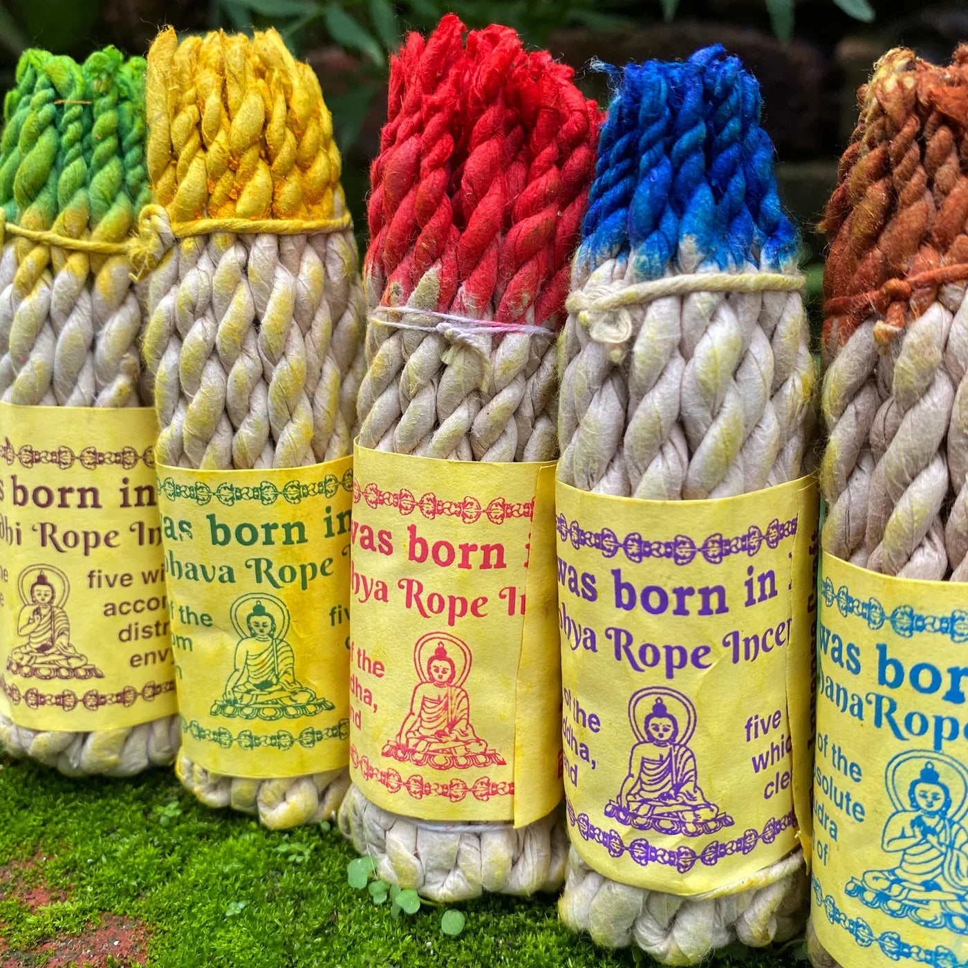 Nepal Handmade Herbal Rope 25 Bundle White Sage Buddha Incense String for Home Bedroom Temple Meditation Herbs c9f98b-b7.myshopify.com