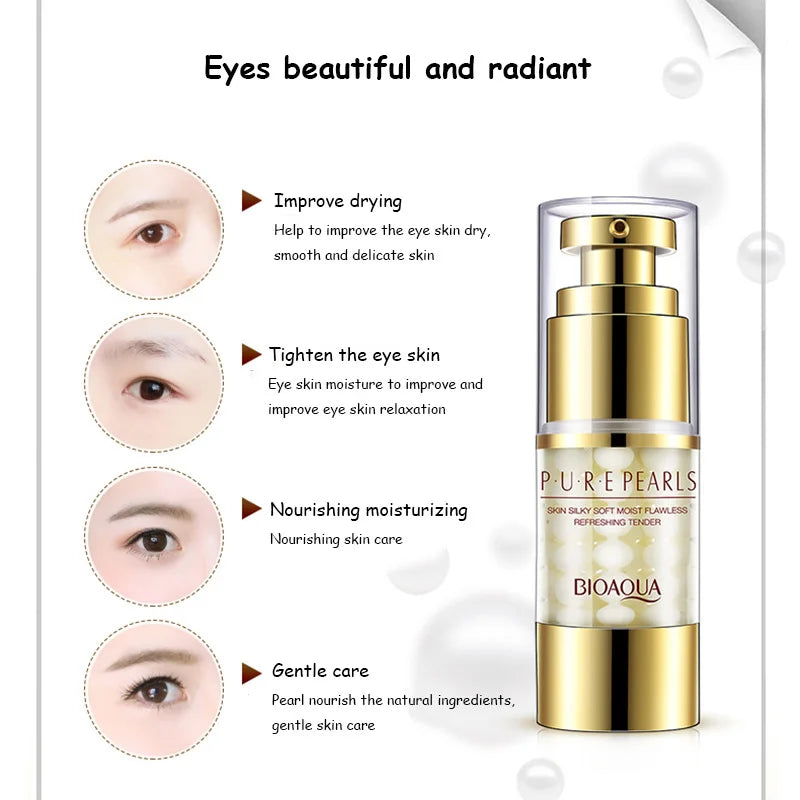 BIOAQUA Pure Pearl Face Skin Care Sets Facial Cream Eye Cream Firming Anti Dark Circles Moisturizing Brightening skincare Set c9f98b-b7.myshopify.com