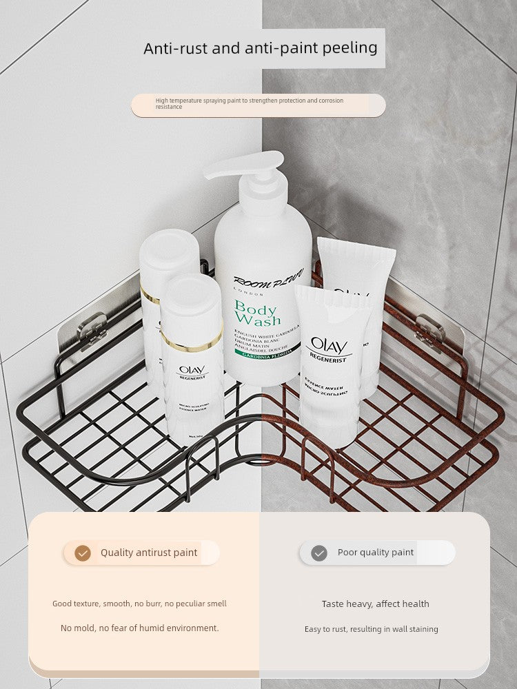 Punch-Free Wall Hanging Washstand Cosmetic Shelf c9f98b-b7.myshopify.com
