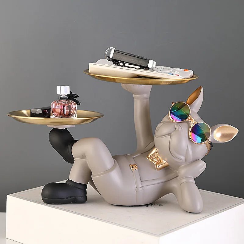 Bulldog Animal Figurines Cool Dog Statue Sculpture Living Study Room Bedroom Decor Home Interior Decoration Accessories c9f98b-b7.myshopify.com
