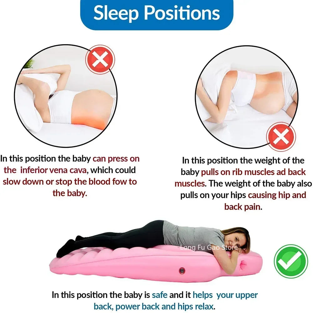 Yoga Mat for Pregnant Women – Comfortable Flocking PVC Inflatable Mattress c9f98b-b7.myshopify.com