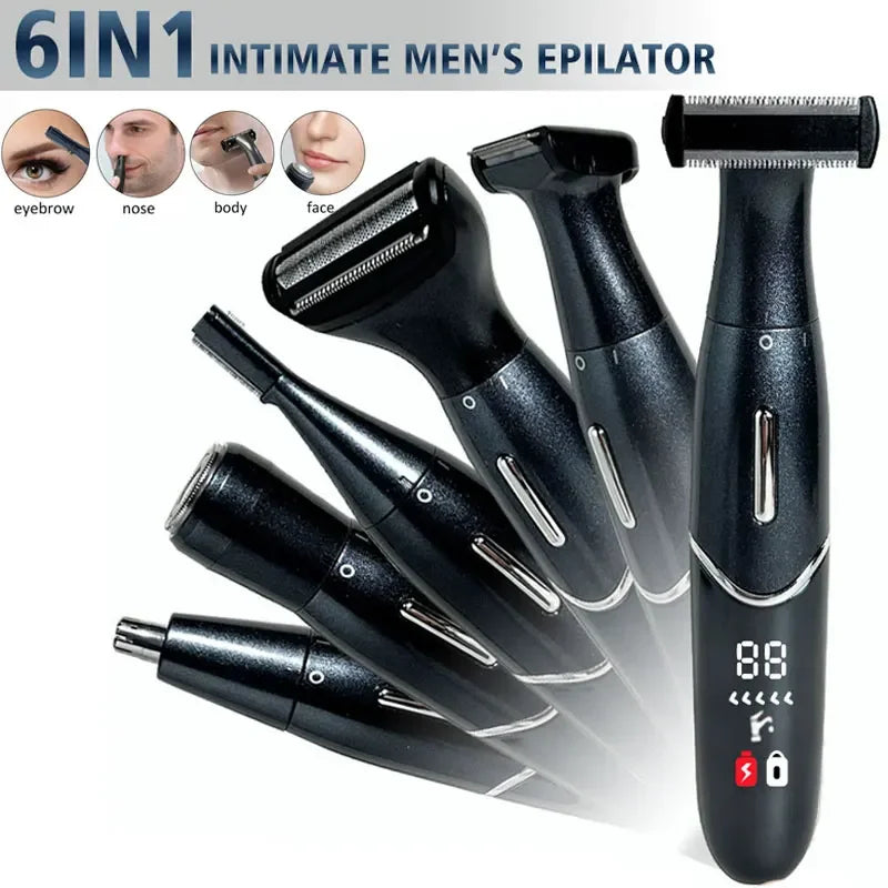 6 In 1 Female Electric Epilator Women Body Face Multifunctional Shaving Man Intimate Area Precision Shaver Face Beard Trimmer c9f98b-b7.myshopify.com