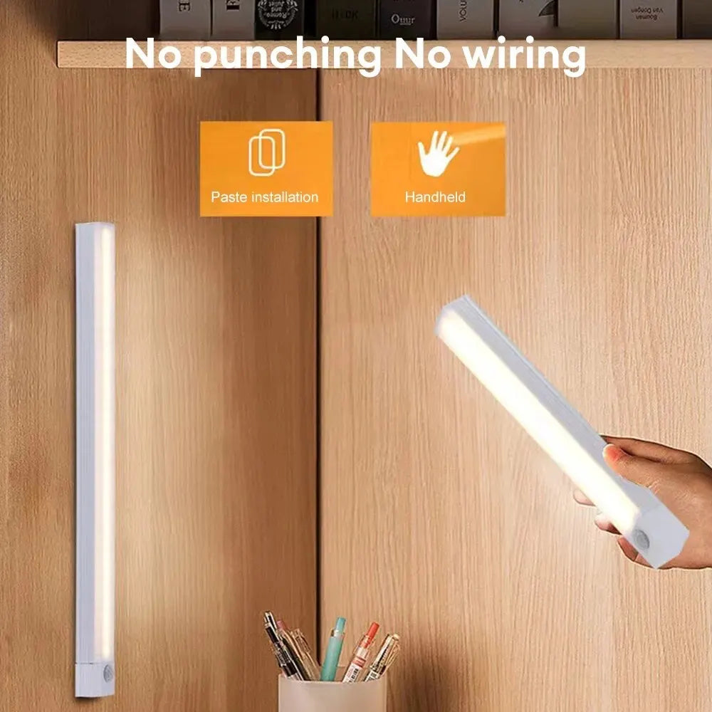 Motion Sensor LED Cabinet Light Type C Rechargeable Induction Night Light Wireless Portable Detector Lamp for Wardrobe Hallway c9f98b-b7.myshopify.com