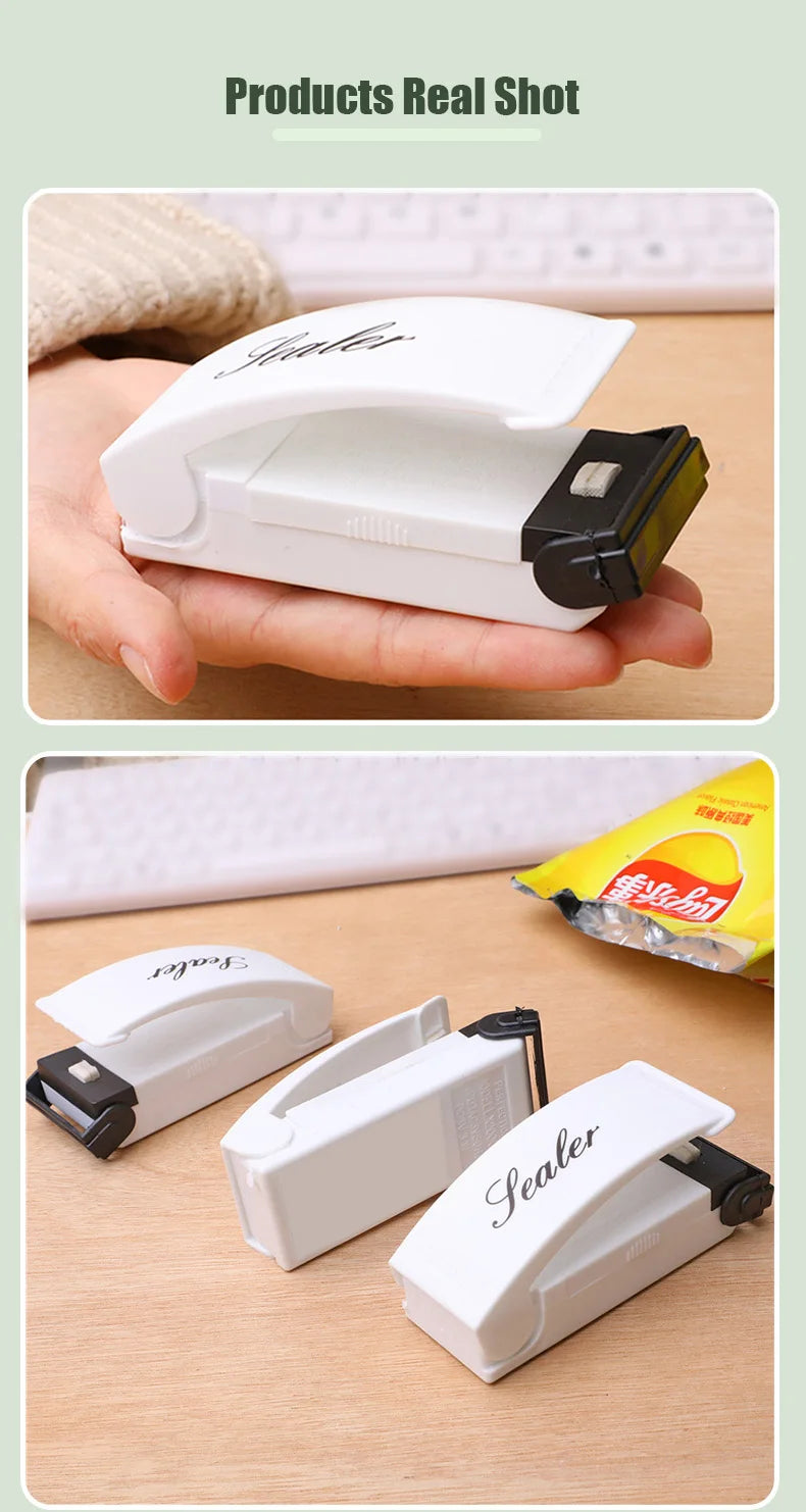 Plastic Heat Bag Sealer Food Packaging Sealing Machine Portable Snack Bag Sealing Clip Kitchen Storage Accessories Home Gadgets c9f98b-b7.myshopify.com