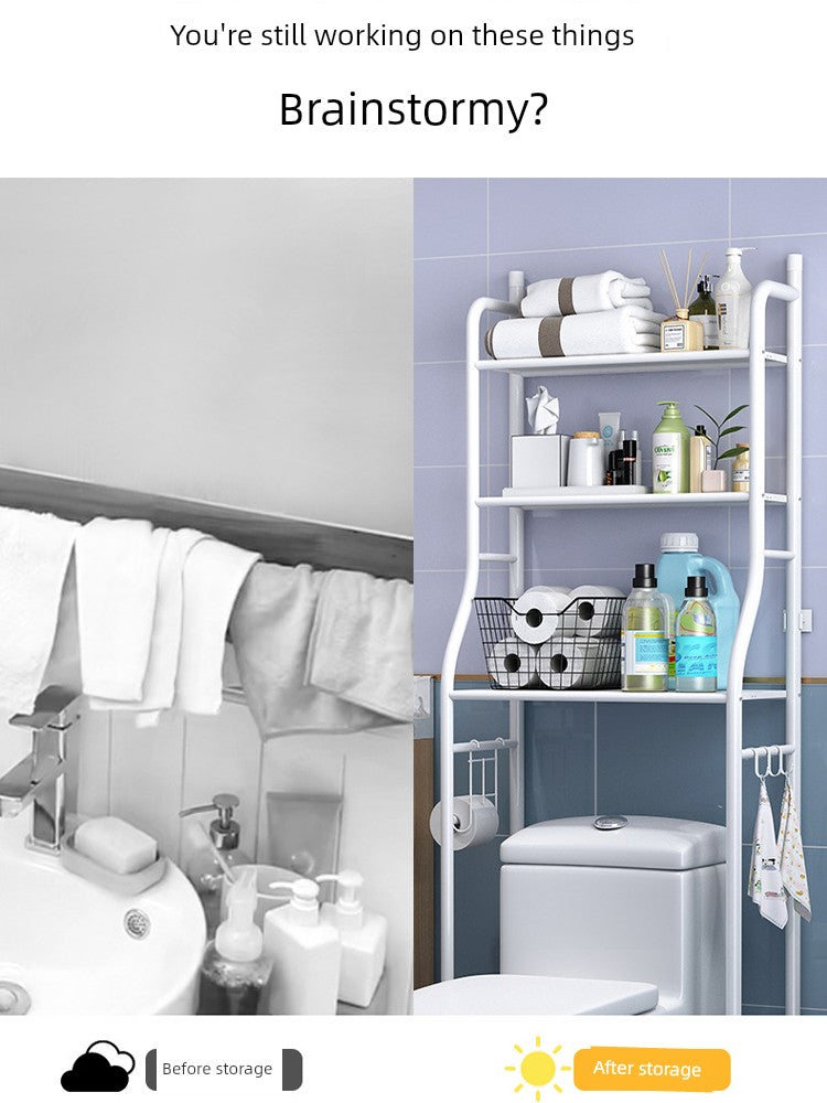 Toilet Floor Storage Fantastic Washing Machine Rack c9f98b-b7.myshopify.com