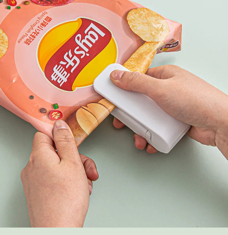 Plastic Heat Bag Sealer Food Packaging Sealing Machine Portable Snack Bag Sealing Clip Kitchen Storage Accessories Home Gadgets c9f98b-b7.myshopify.com