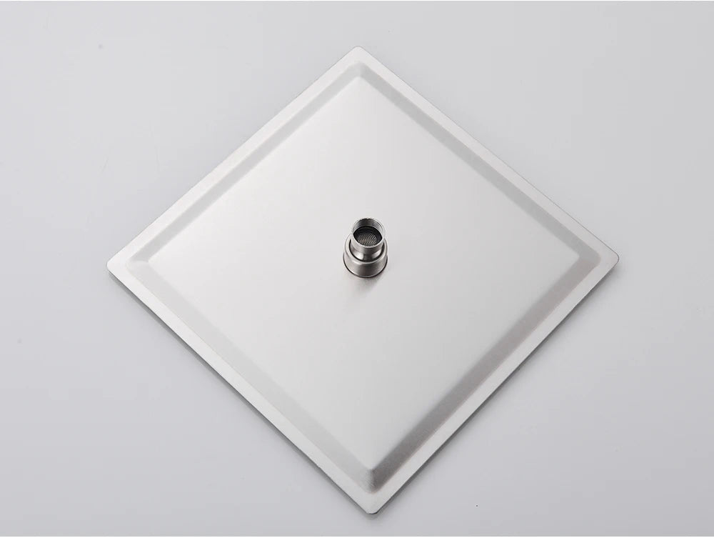 Ultra-thin Black 16-Inch Square Rainfall Shower Head c9f98b-b7.myshopify.com