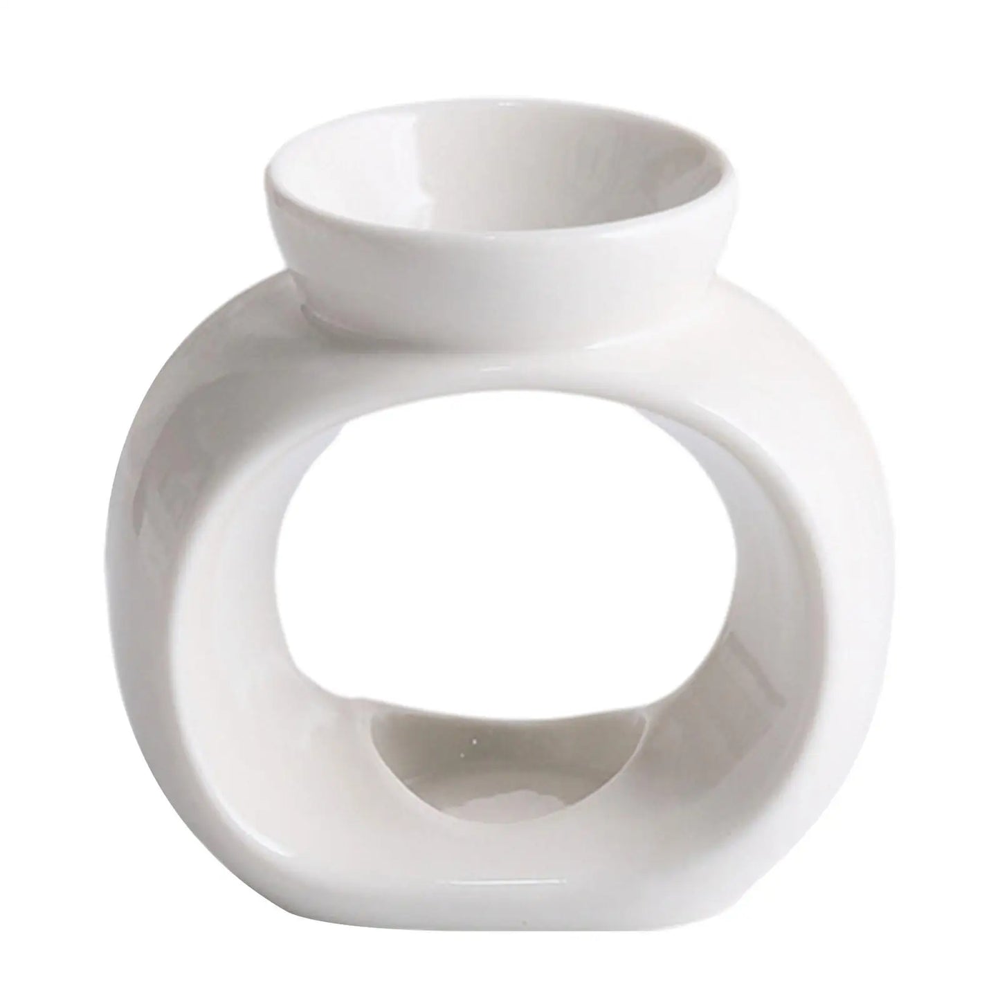 Essential Oil Burner Decorative Censer Fragrance Warmer Porcelain Aroma Burner for Garden Living Room Porch Desktop Office c9f98b-b7.myshopify.com