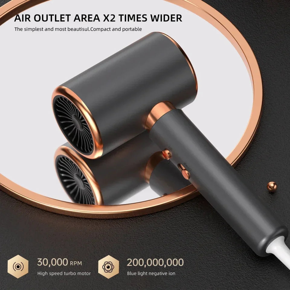 Ionic Hair Dryer High Speed Motor Blow Drier 2000W Hairdryer Negative Ion Hair Care Styler Professional Blow Dryer c9f98b-b7.myshopify.com
