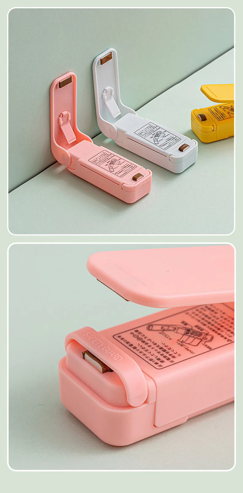 Plastic Heat Bag Sealer Food Packaging Sealing Machine Portable Snack Bag Sealing Clip Kitchen Storage Accessories Home Gadgets c9f98b-b7.myshopify.com