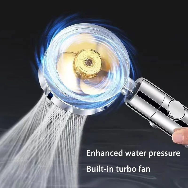 XIAOMI 360° Rotation Turbo Shower Head Handheld High Pressure Water Saving Spray Showerhead Filters Bathroom Accessories 2024 c9f98b-b7.myshopify.com