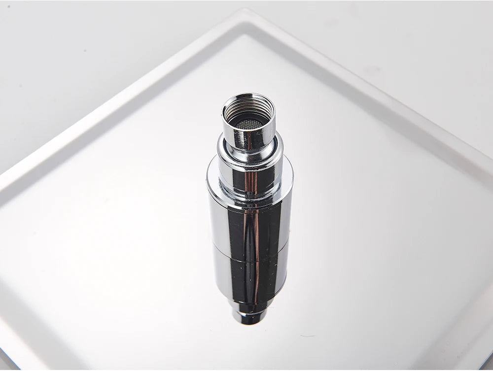 Ultra-thin Black 16-Inch Square Rainfall Shower Head c9f98b-b7.myshopify.com