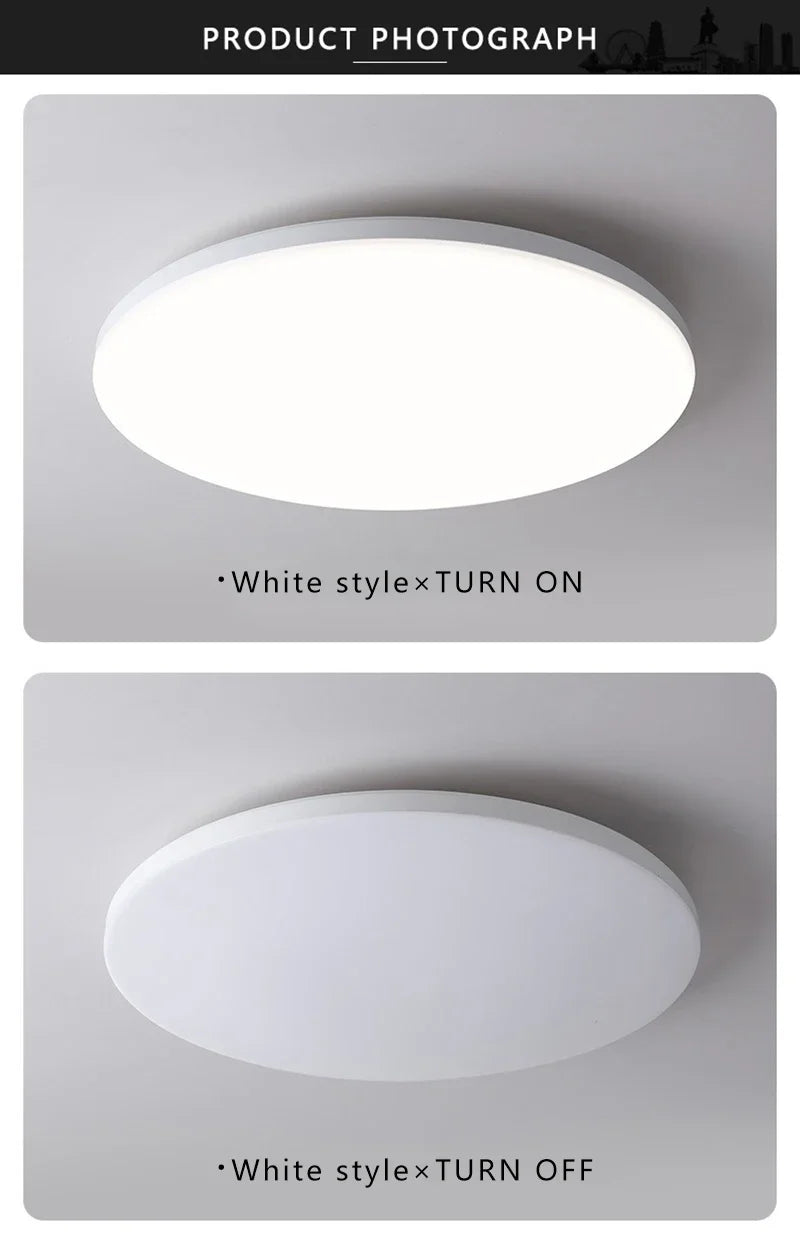 LED Ceiling Light 220V Waterproof Dustproof Three Proof Light Bedroom Bathroom Dining Room Kitchen Indoor Lighting Fixtures c9f98b-b7.myshopify.com
