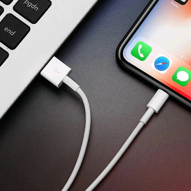 USB Cable For iPhone 14 13 12 11 Pro Max Mini 6 7 8 Plus XS X XR SE iPad 20W Phone Data Sync Fast Charging Wire Cord 0.25M 1M 2M c9f98b-b7.myshopify.com
