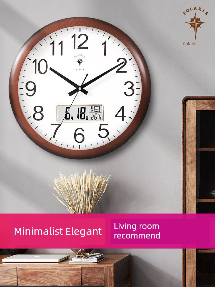 Polaris Living Room Perpetual Calendar For Home Noiseless Hanging Clock c9f98b-b7.myshopify.com