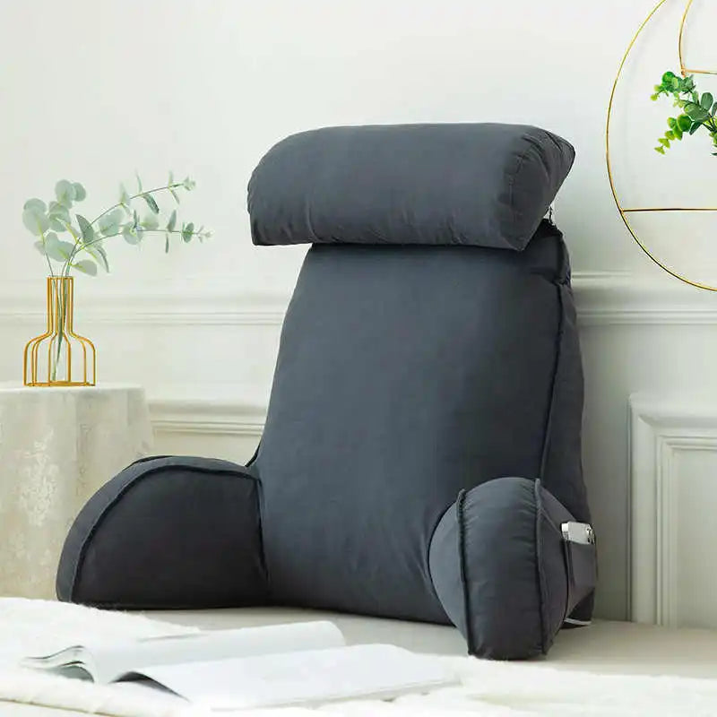 Triangle Reading Pillow – Cooling Latex Cushion for Ultimate Comfort c9f98b-b7.myshopify.com