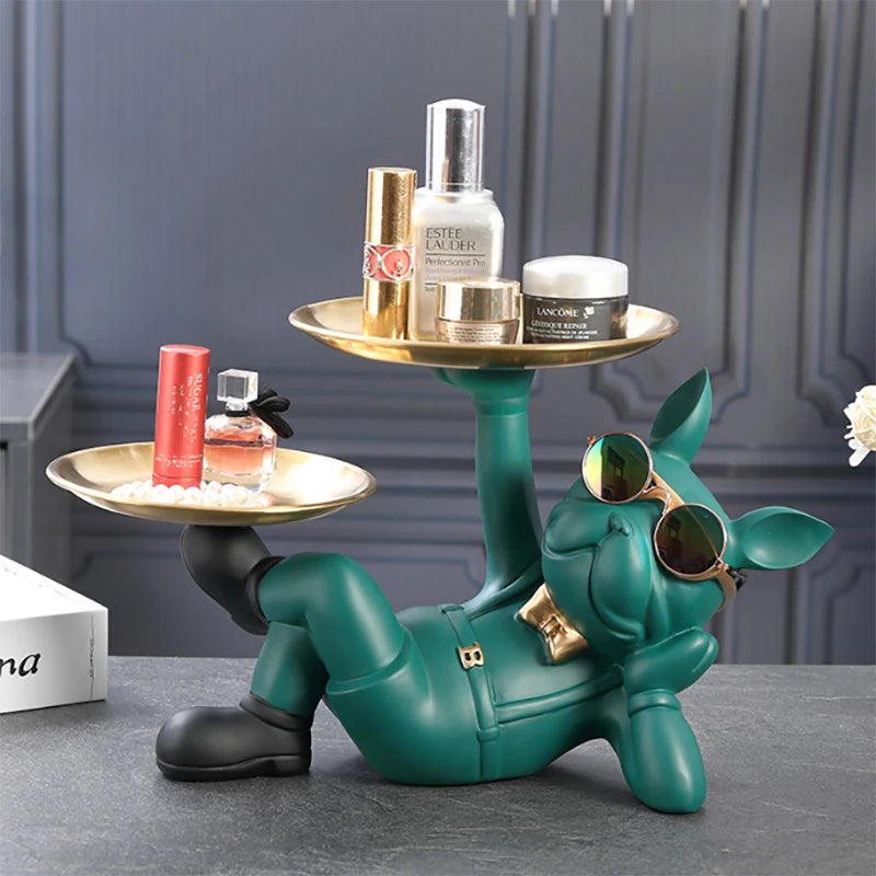 Bulldog Animal Figurines Cool Dog Statue Sculpture Living Study Room Bedroom Decor Home Interior Decoration Accessories c9f98b-b7.myshopify.com