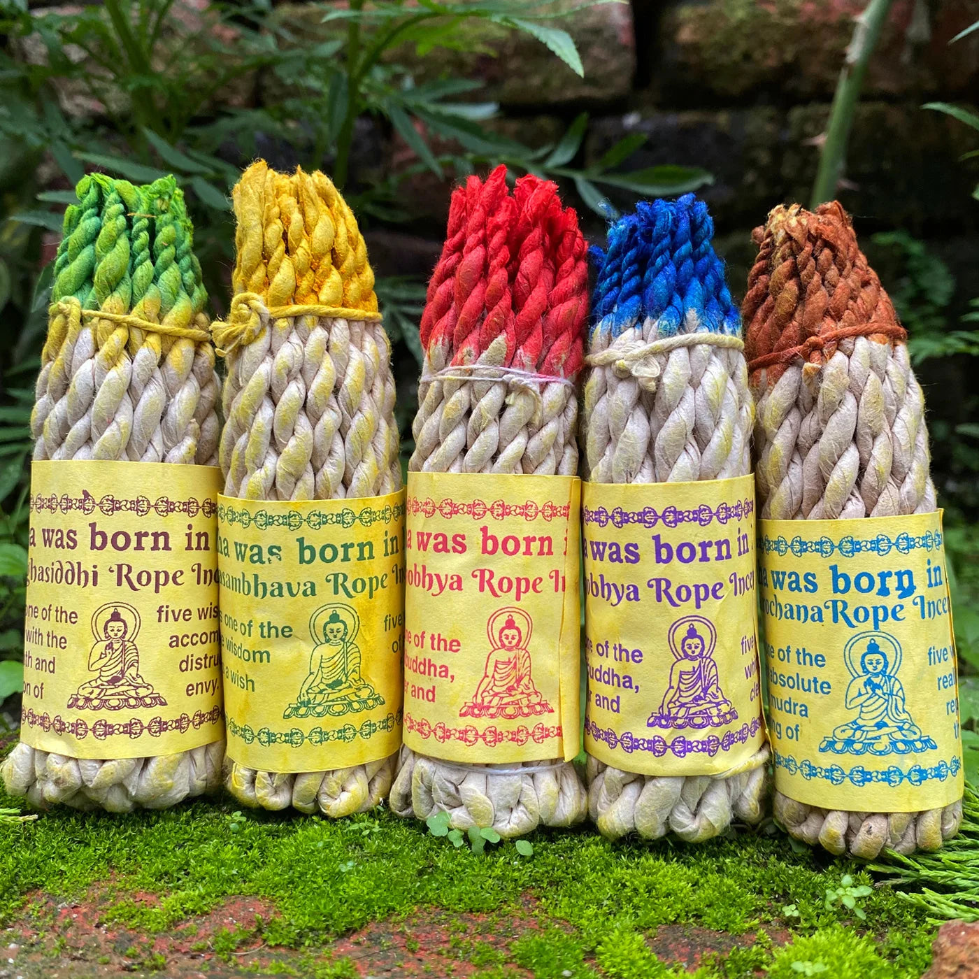 Nepal Handmade Herbal Rope 25 Bundle White Sage Buddha Incense String for Home Bedroom Temple Meditation Herbs c9f98b-b7.myshopify.com