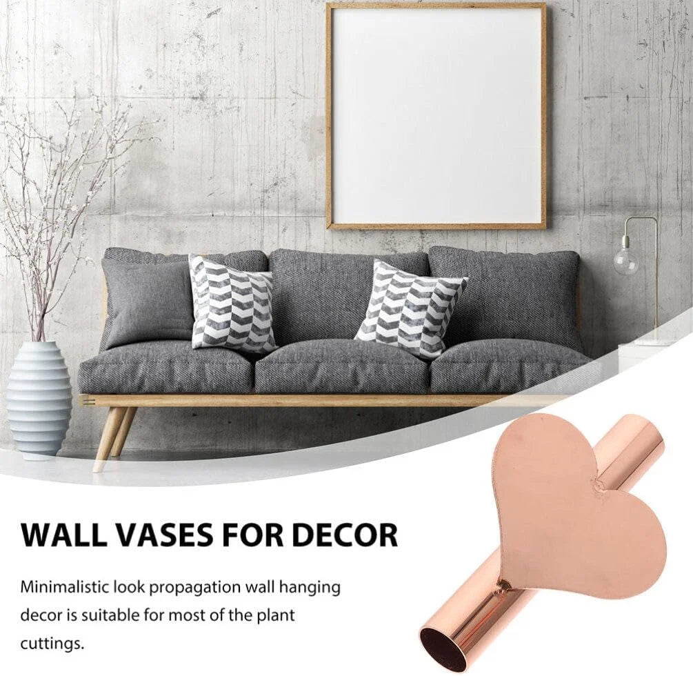 Metal Wall Hunging Vase Modern Creativity Stainless Steel Wall Frame Flower Pot Decor Art Nordic Living Room Home Decoration c9f98b-b7.myshopify.com