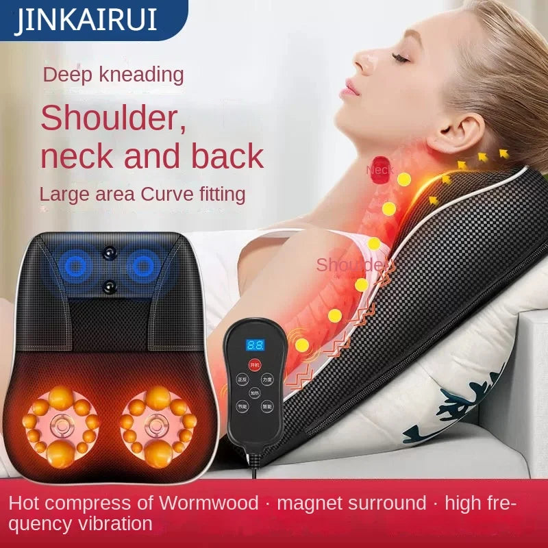 Jinkairui Electric Shiatsu Neck & Body Massager with Heating & Vibration c9f98b-b7.myshopify.com