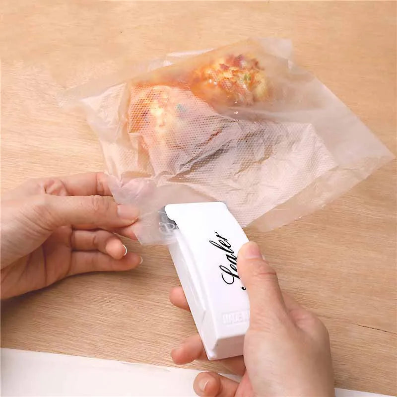 Plastic Heat Bag Sealer Food Packaging Sealing Machine Portable Snack Bag Sealing Clip Kitchen Storage Accessories Home Gadgets c9f98b-b7.myshopify.com