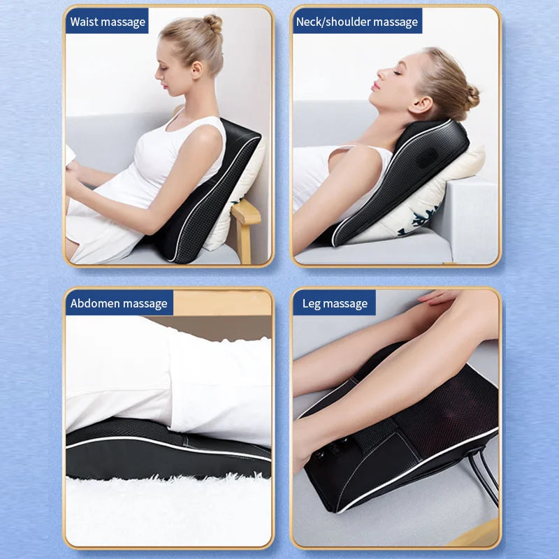 Jinkairui Electric Shiatsu Neck & Body Massager with Heating & Vibration c9f98b-b7.myshopify.com