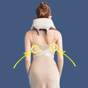 Neck Shoulder Massager Deep Tissue Shiatsu Back Massagers with Heat for Pain Relief Electric Kneading Squeeze Muscles Massage c9f98b-b7.myshopify.com