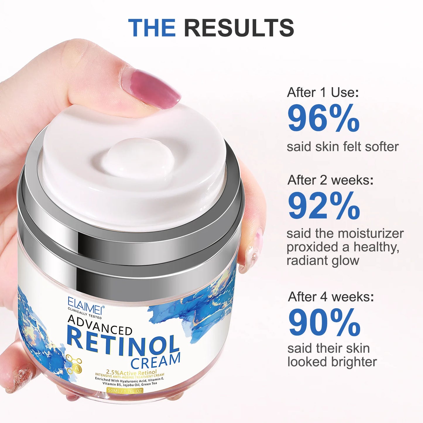 Retinol Face Cream Firming Brightening Moisturizing Hyaluronic Acid Vitamin C Facial Cream skincare Face Creams c9f98b-b7.myshopify.com