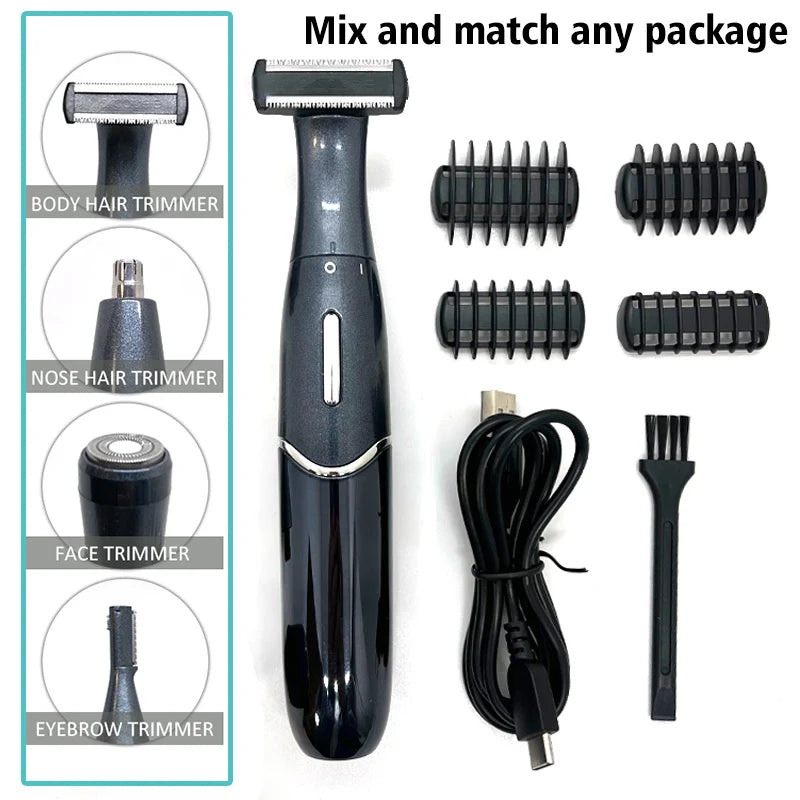 6 In 1 Female Electric Epilator Women Body Face Multifunctional Shaving Man Intimate Area Precision Shaver Face Beard Trimmer c9f98b-b7.myshopify.com