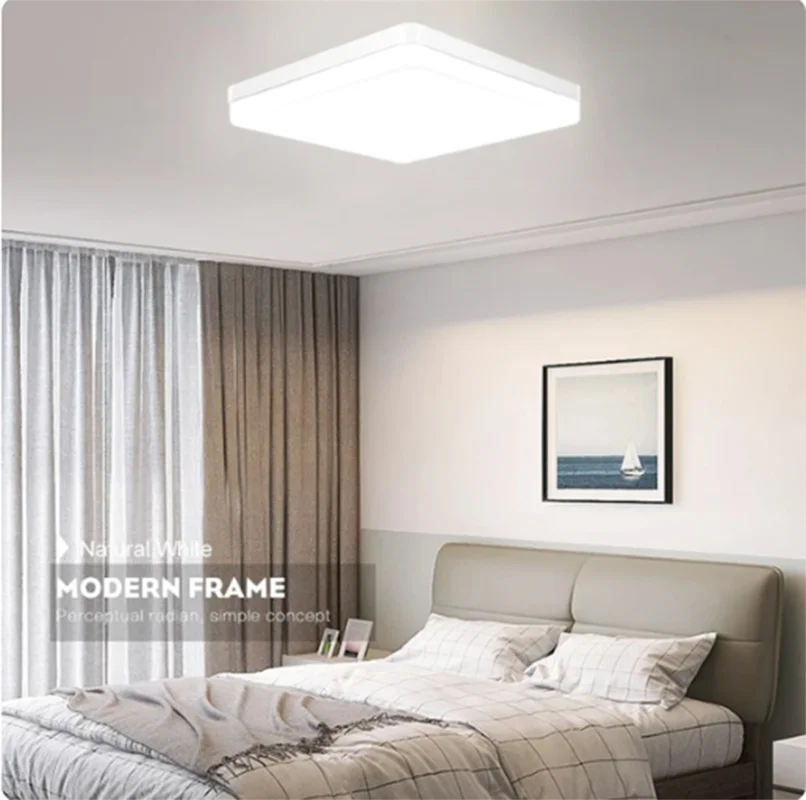Square LED Ceiling Light Bedroom 48W 36W 24W 18W LED Ceiling Lamp Office Kitchen Modern Home Decoration Indoor Light Fixture c9f98b-b7.myshopify.com