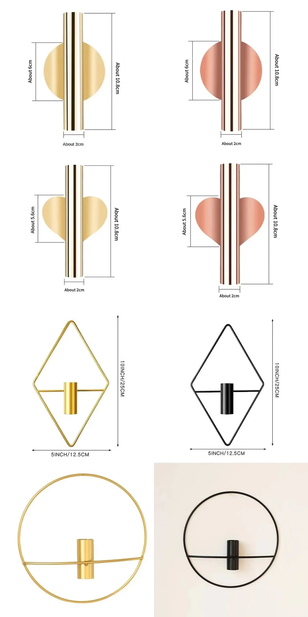Metal Wall Hunging Vase Modern Creativity Stainless Steel Wall Frame Flower Pot Decor Art Nordic Living Room Home Decoration c9f98b-b7.myshopify.com