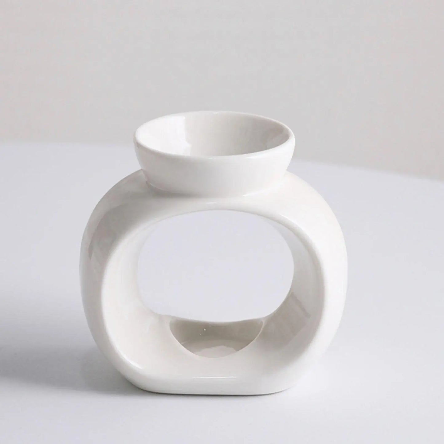 Essential Oil Burner Decorative Censer Fragrance Warmer Porcelain Aroma Burner for Garden Living Room Porch Desktop Office c9f98b-b7.myshopify.com