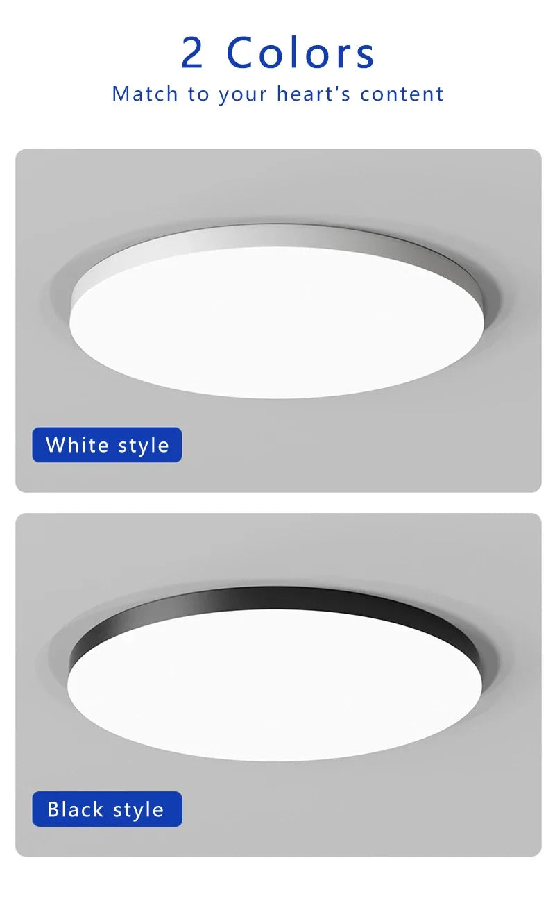 LED Ceiling Light 220V Waterproof Dustproof Three Proof Light Bedroom Bathroom Dining Room Kitchen Indoor Lighting Fixtures c9f98b-b7.myshopify.com