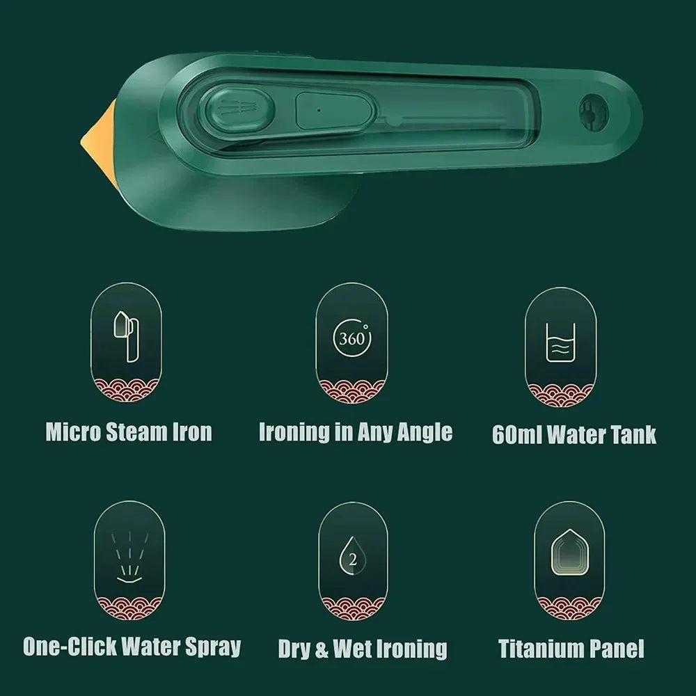 New Handheld Ironing Machine Portable Household Small Mini Steam Iron For Clothes 30W Ironing Machine Home Appliances Travel c9f98b-b7.myshopify.com