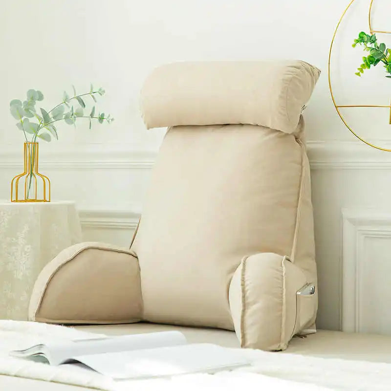 Triangle Reading Pillow – Cooling Latex Cushion for Ultimate Comfort c9f98b-b7.myshopify.com