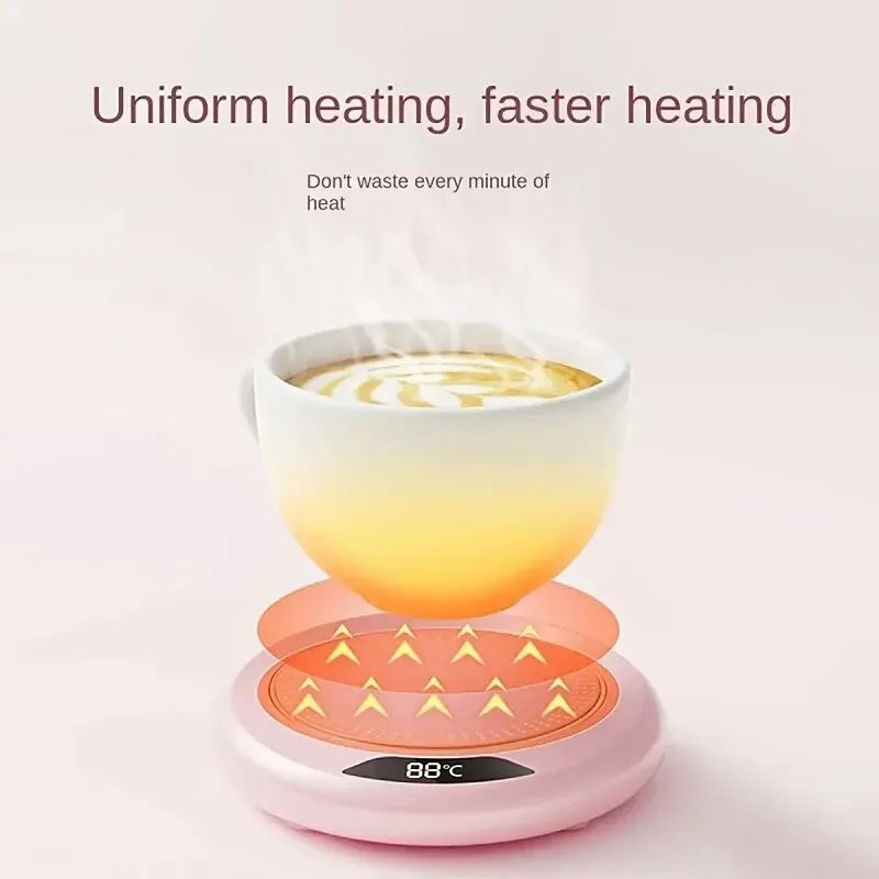 Thermostatic Heating Coaster USB Home Heating Coaster 3-speed Adjustment Heating 55 Degrees Constant Temperature c9f98b-b7.myshopify.com