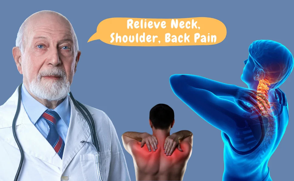 Neck Shoulder Massager Deep Tissue Shiatsu Back Massagers with Heat for Pain Relief Electric Kneading Squeeze Muscles Massage c9f98b-b7.myshopify.com